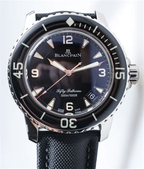 blancpain 50 fathoms review.